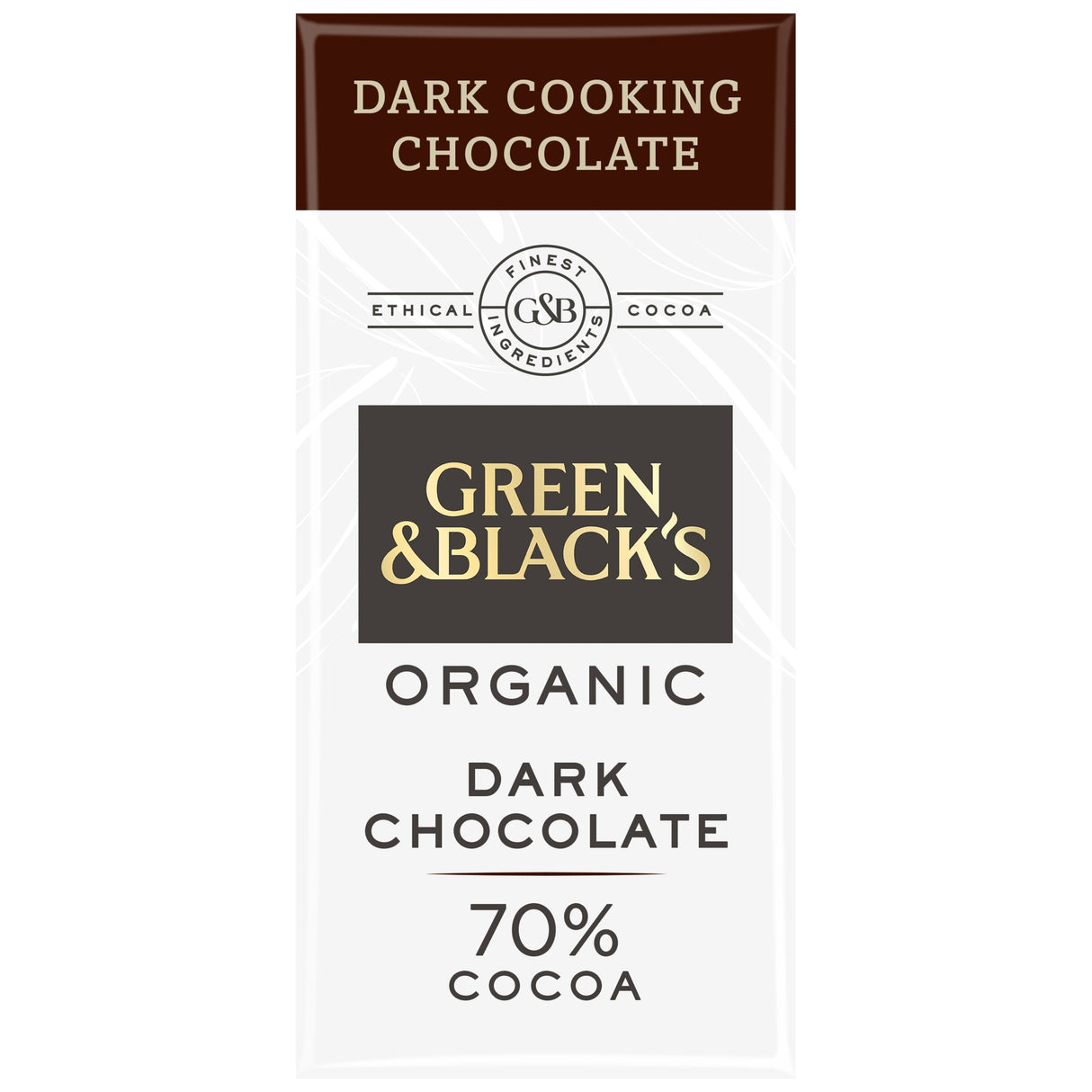 Green & Black's Organic Cooking Chocolate 150 g