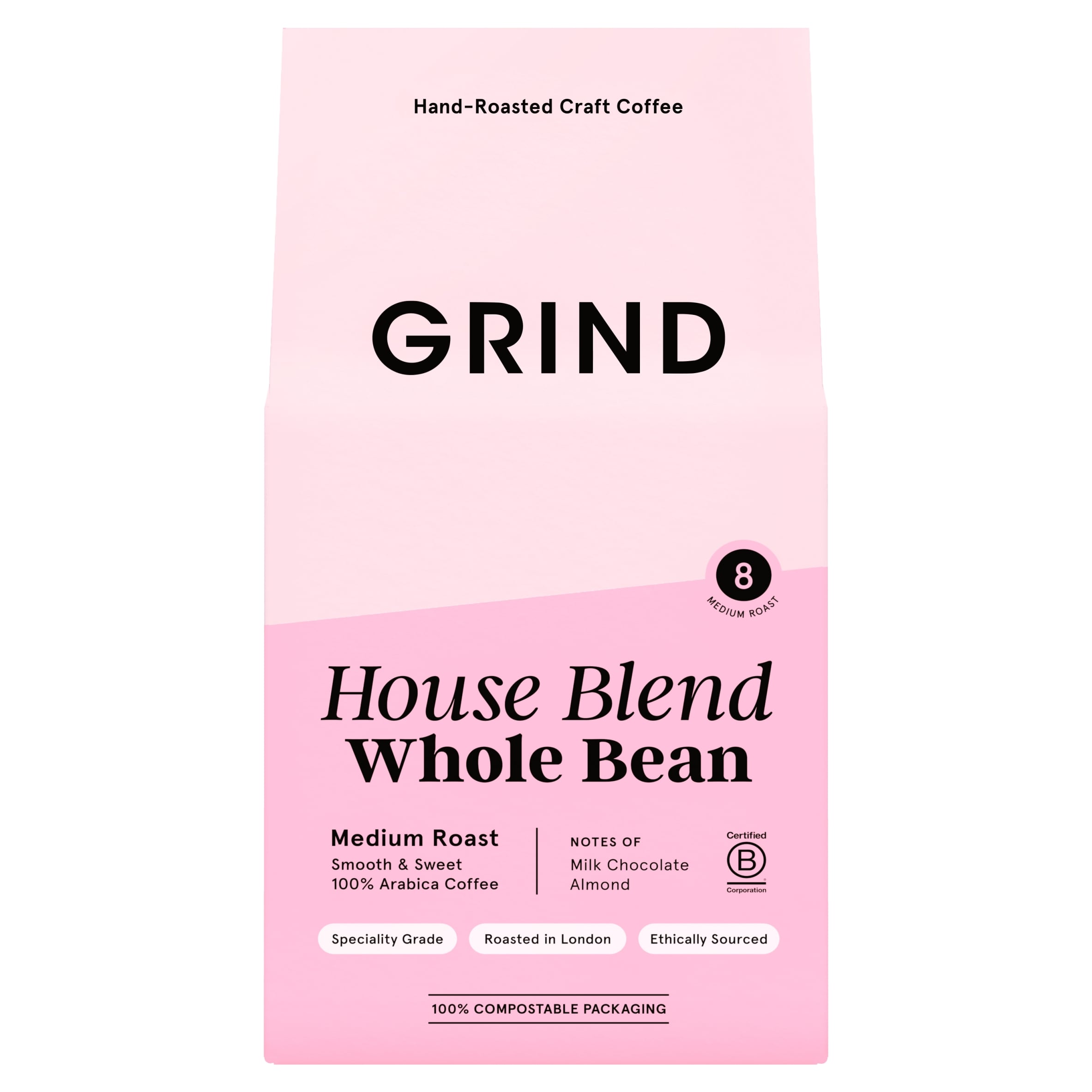 Grind House Blend Whole Bean Coffee 200 g