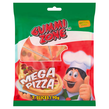 Gummi Zone Mega Pizza Sweet 7Slces 90 g