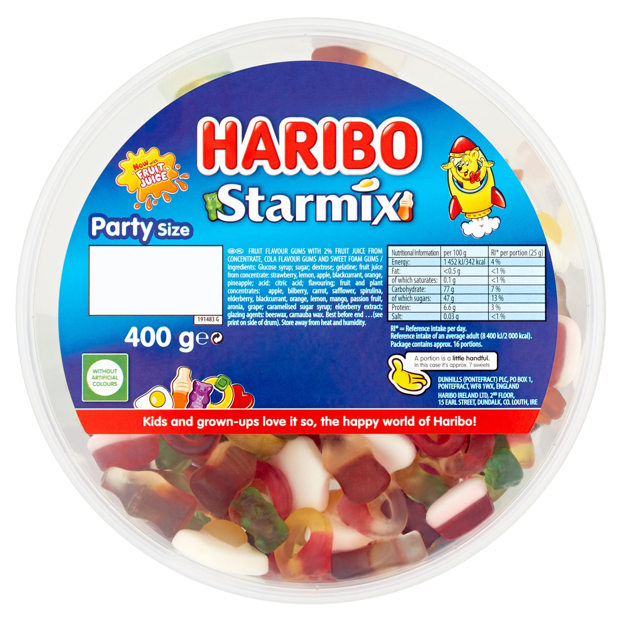 Haribo Star Mix Party Size 400 g