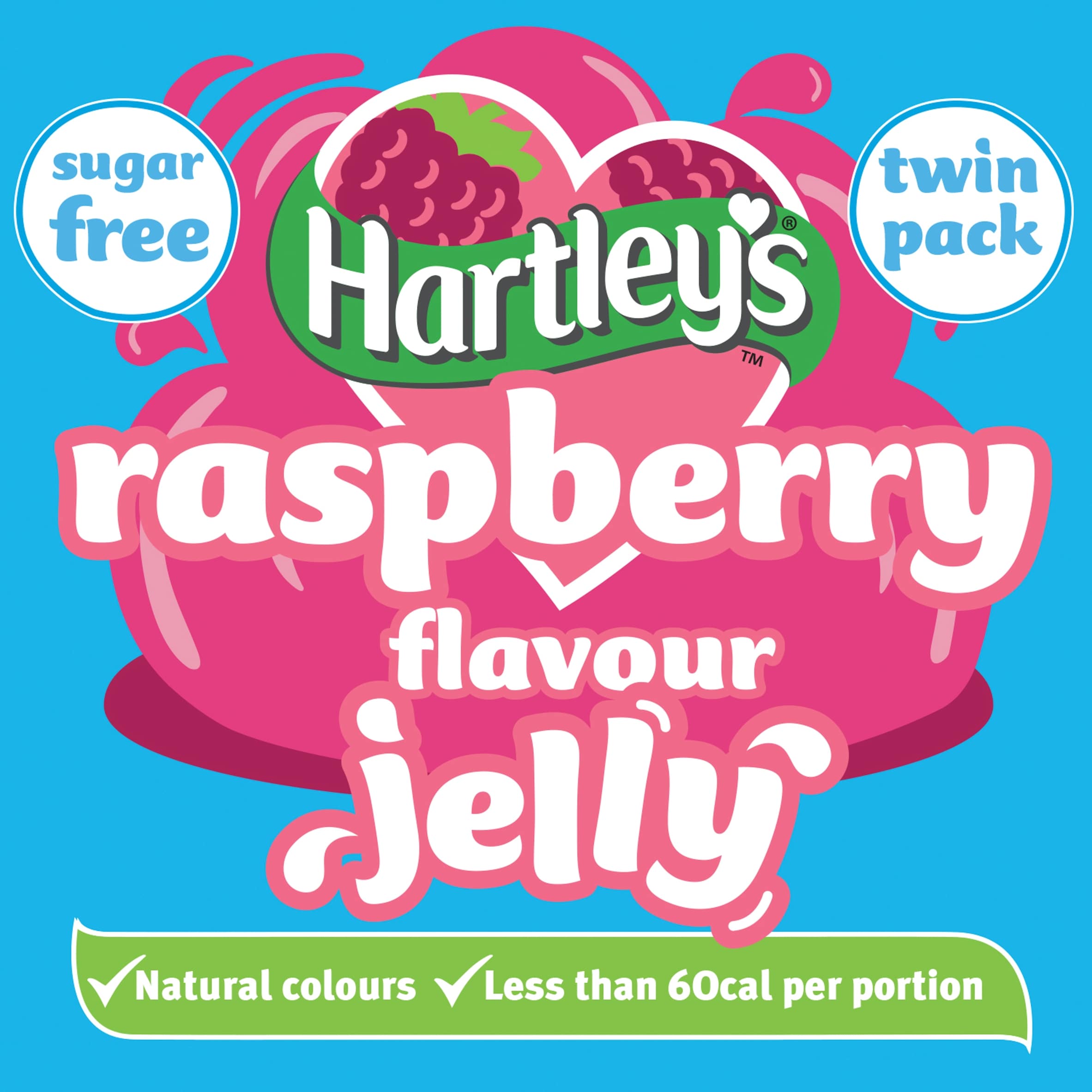 Hartley's Sugar Free Jelly Raspberry 23 g