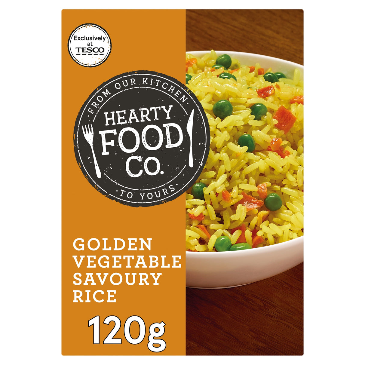 Hearty Food Co. Golden Savoury Rice 120 g
