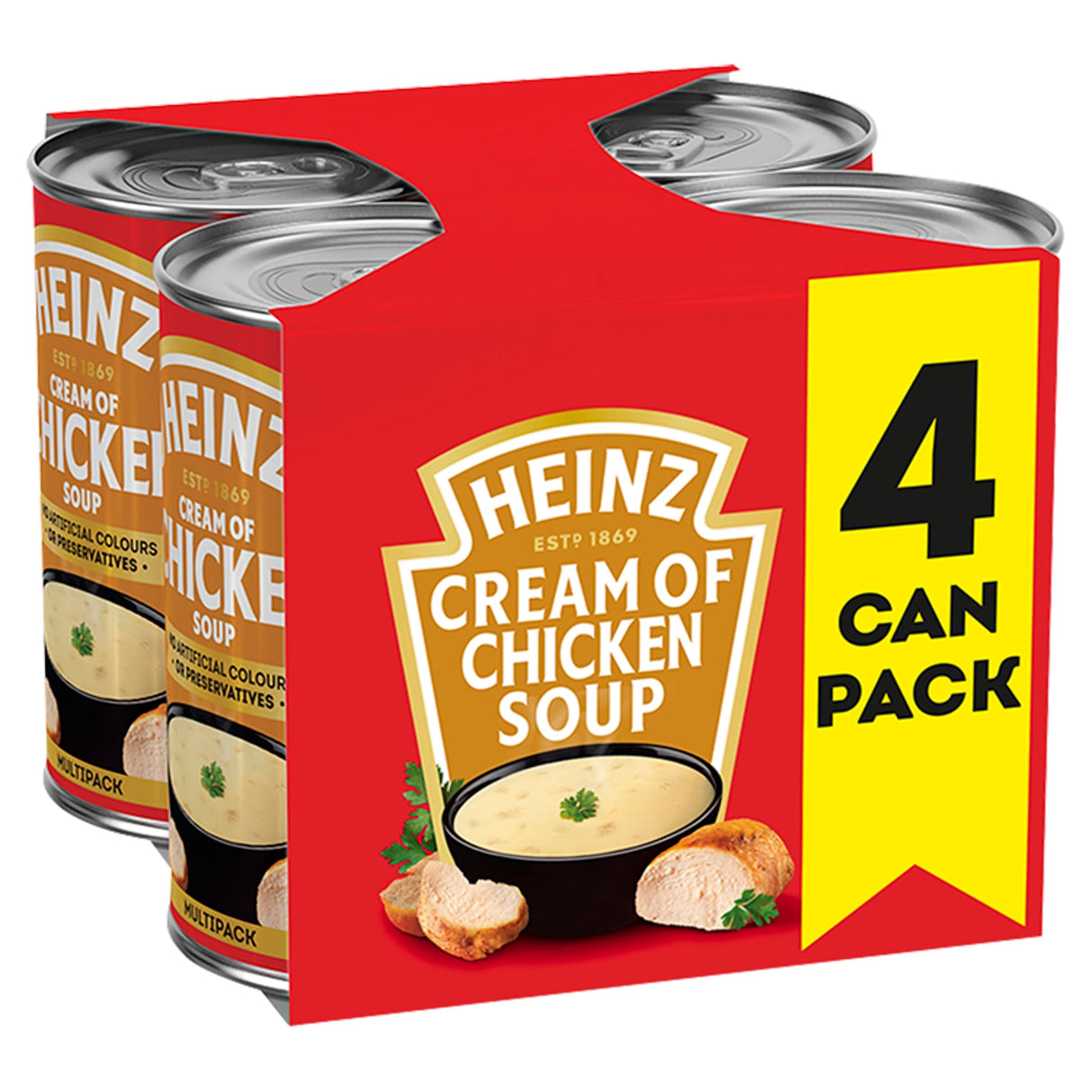 Heinz Cream Of Chicken Soup 4 x 400 g