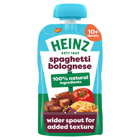 Heinz Spaghetti Bolognese Baby Food Pouch 180 g
