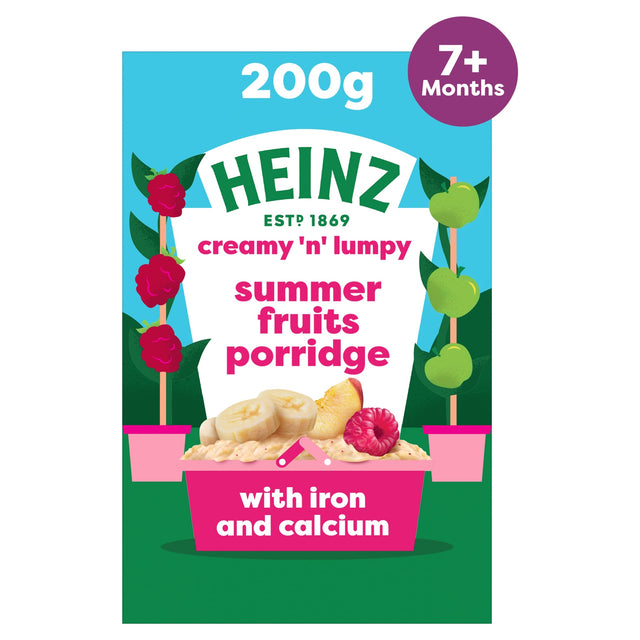 Heinz Summer Fruit Porridge Baby Food 7 Months+ 200 g