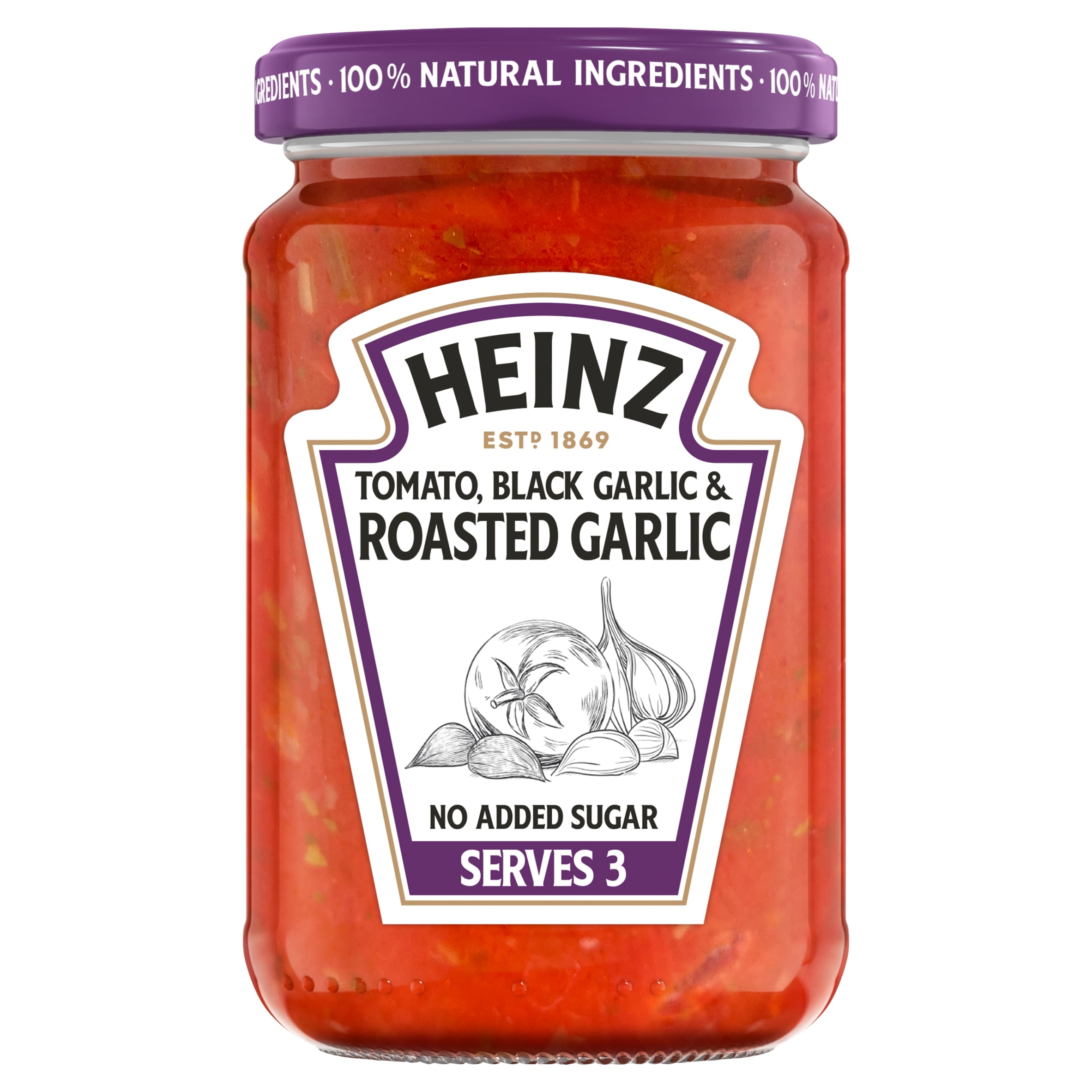 Heinz Tomato Black Garlic & Roasted Garlic 350 g
