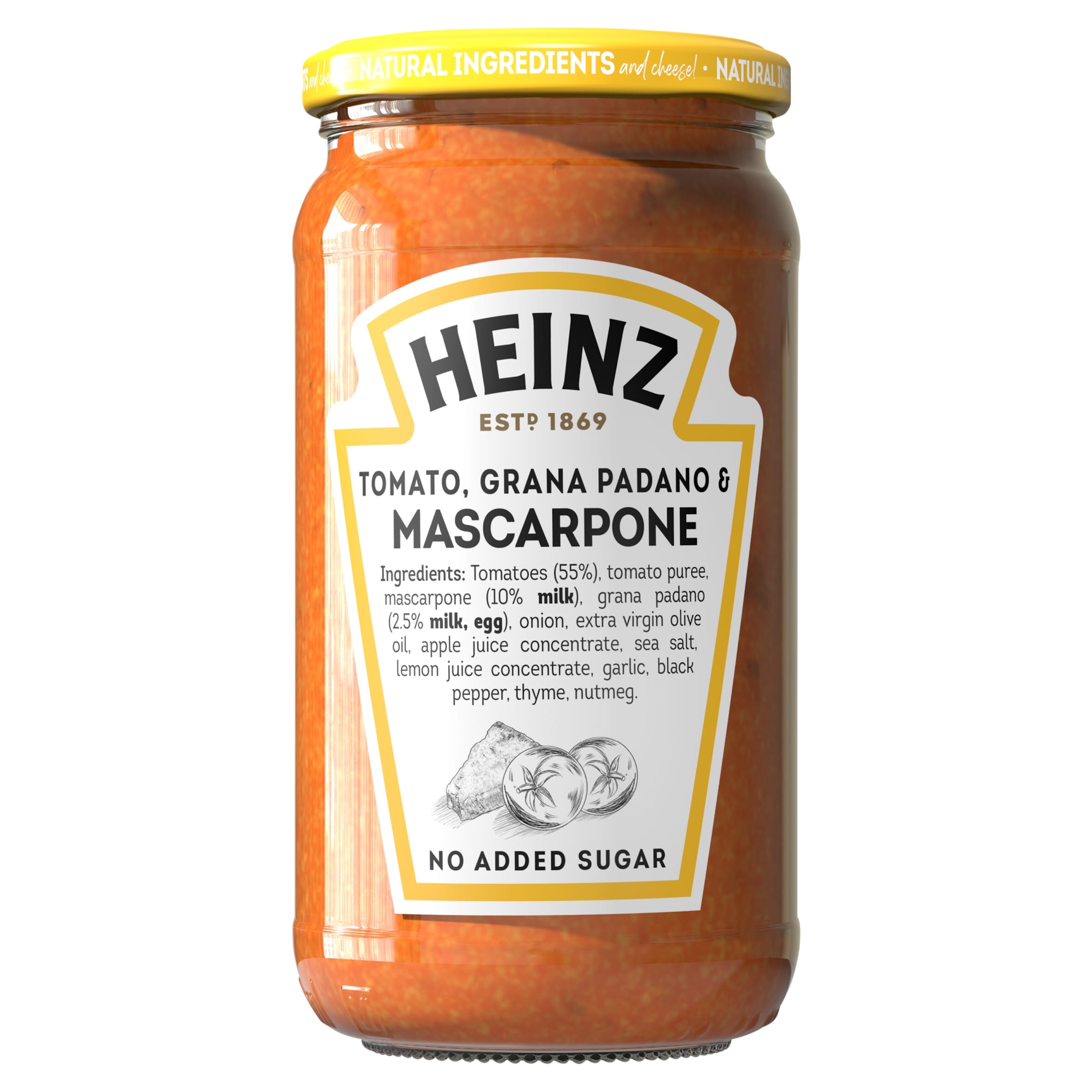 Heinz Tomato Grana Padano & Mascarpone 490 g