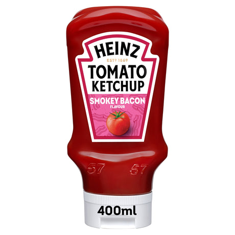 Heinz Tomato Ketchup Smokey Bacon Flavour 460 g