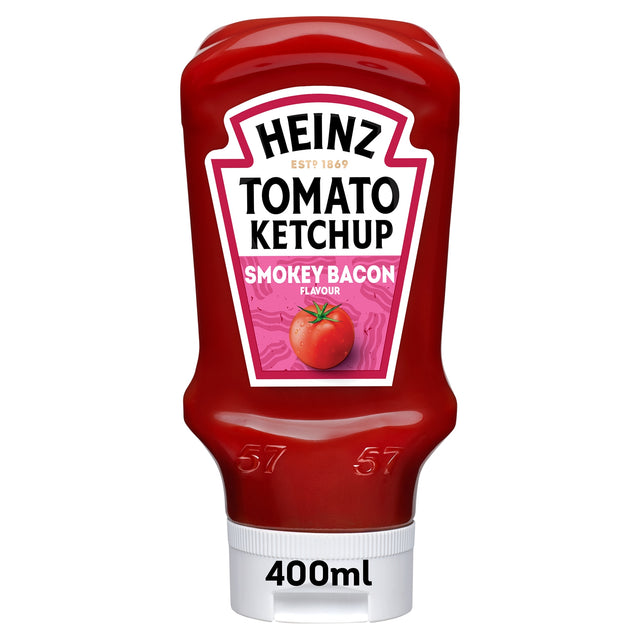 Heinz Tomato Ketchup Smokey Bacon Flavour 460 g