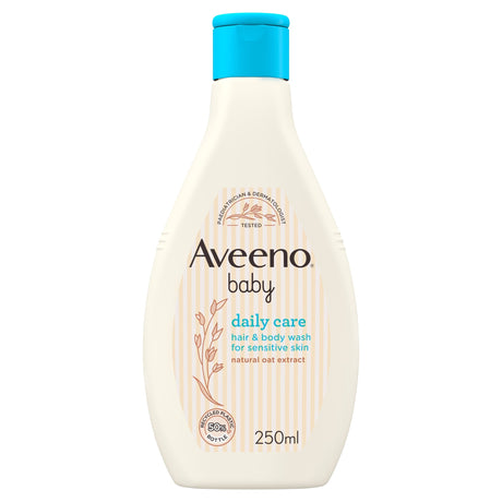 Aveeno Baby Daily Care Hair & Body Wash For Sensitive Skin 250 ml
