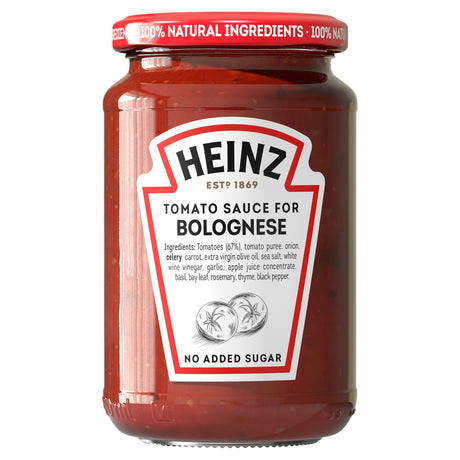 Heinz Tomato Sauce For Bolognese Pasta Sauce 350 g