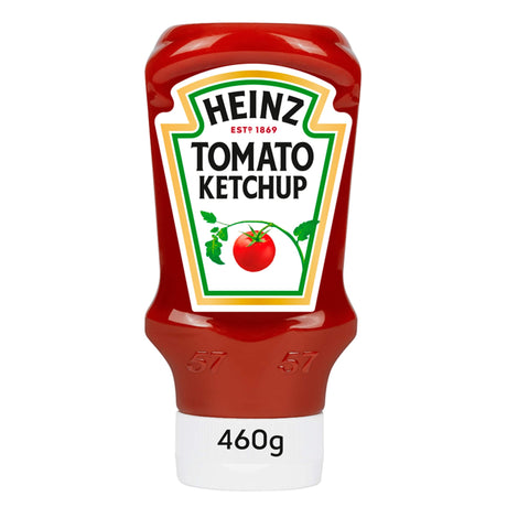 Heinz Top Down Squeezy Tomato Ketchup Sauce 460 g