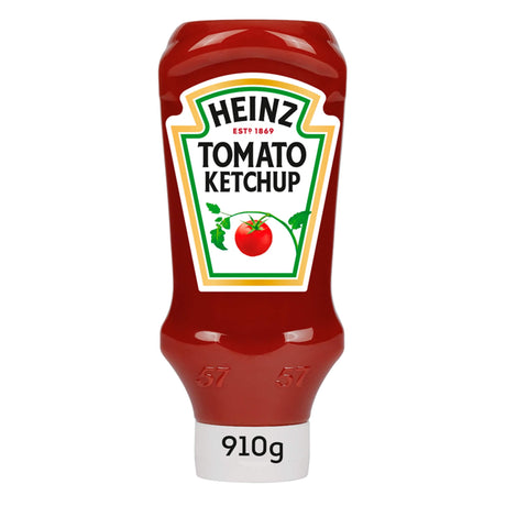 Heinz Top Down Squeezy Tomato Ketchup Sauce 910 g