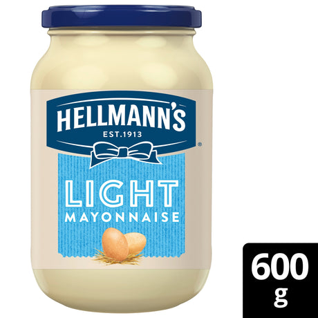Hellmann's Light Mayonnaise Jar 600 g
