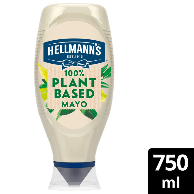 Hellmann's Plant Based Mayo 750 ml Squeezy