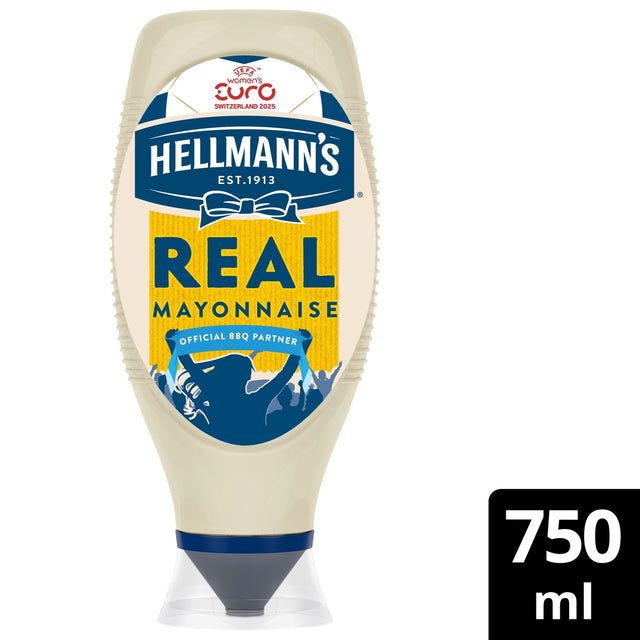 Hellmann's Real Mayonnaise Squeezy 750 ml