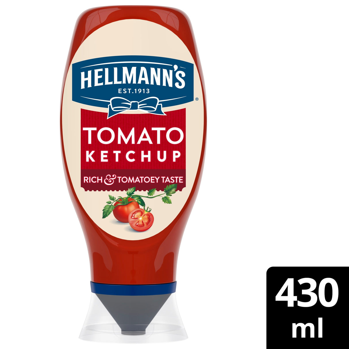 Hellmann's Tomato Ketchup Sauce Squeezy 430 ml