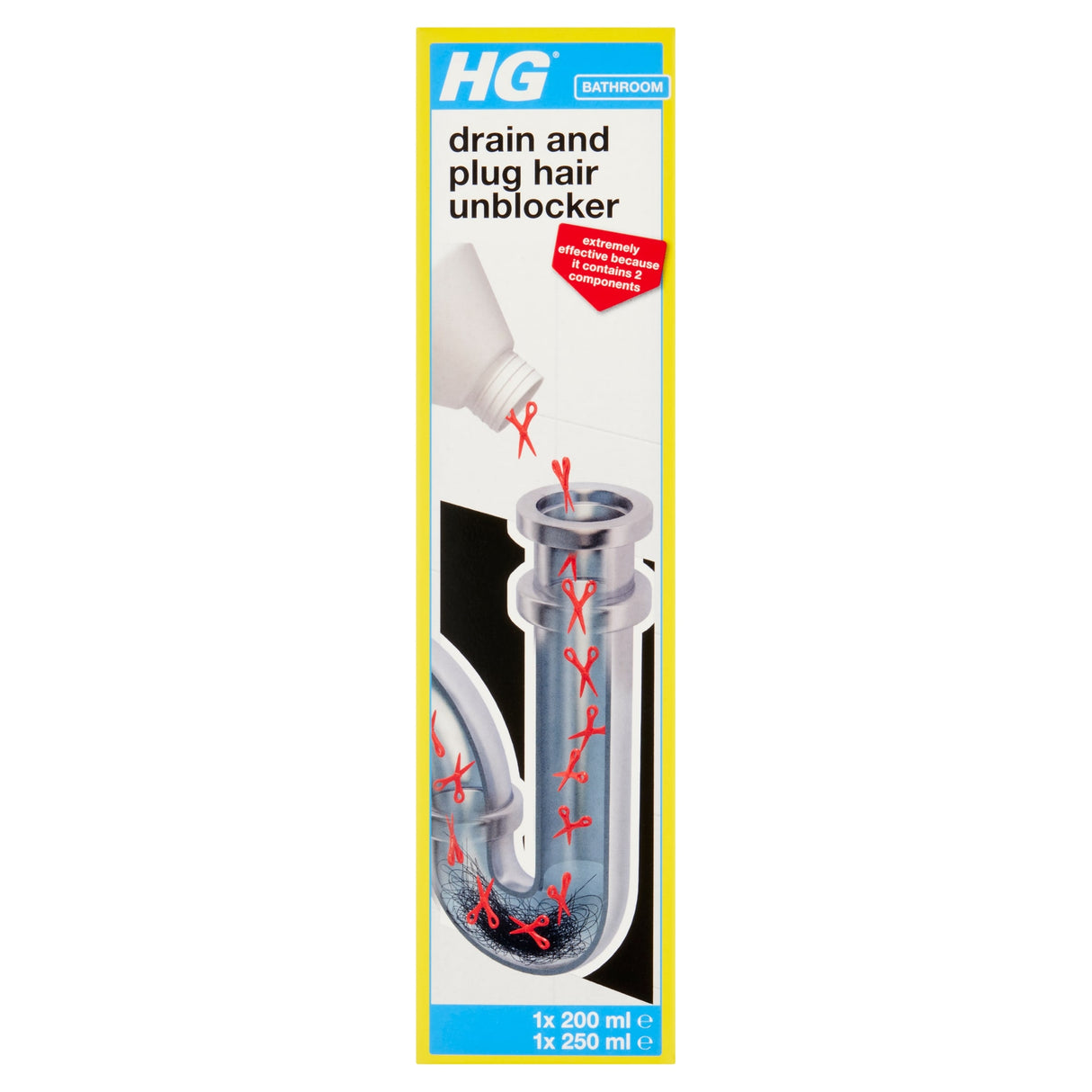 HG Drain Hair Unblocker 450 ml