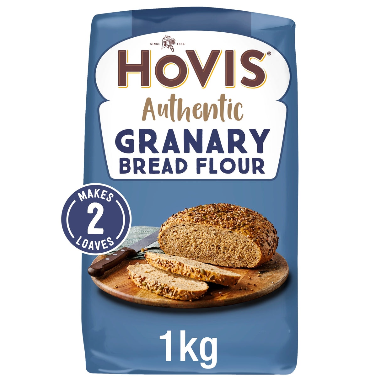 Hovis Malted Brown Granary Flour 1 kg