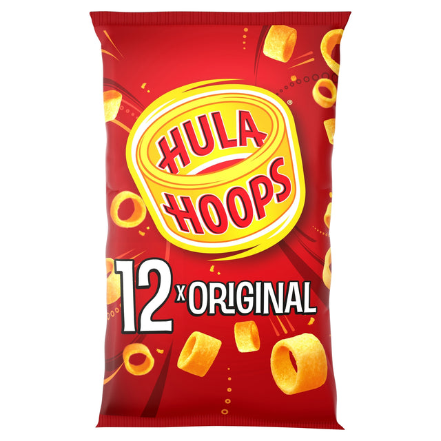 Hula Hoops Original Multi-Pack Crisps 12 x 24 g