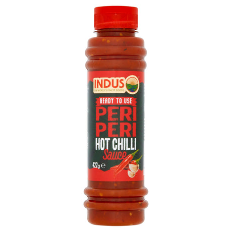 Indus Peri Peri Hot Chilli Sauce 422 g