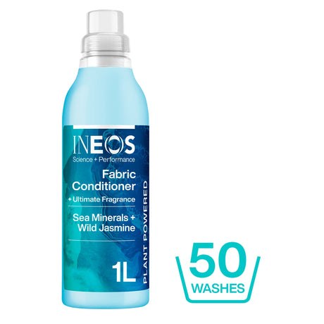 Ineos Fabric Conditioner Sea Minerals + Wild Jasmine 50 Washes 1 L