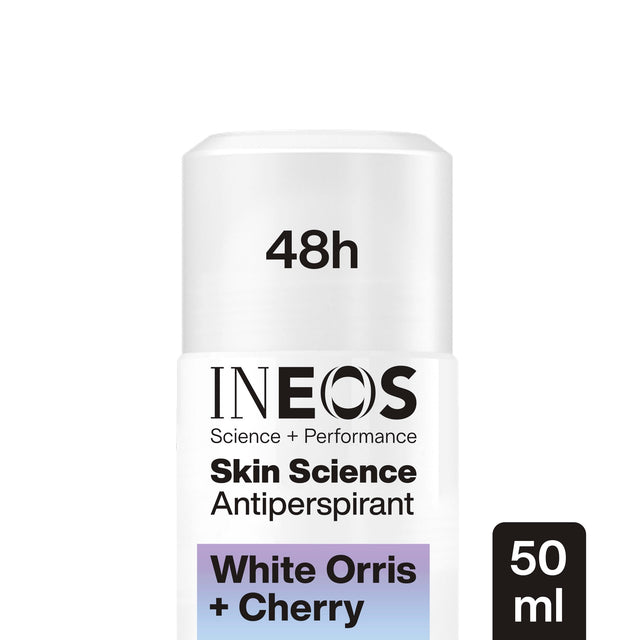 Ineos Skin Science White Orris + Cherry Anti-Perspirant Deodorant Roll On 50 ml