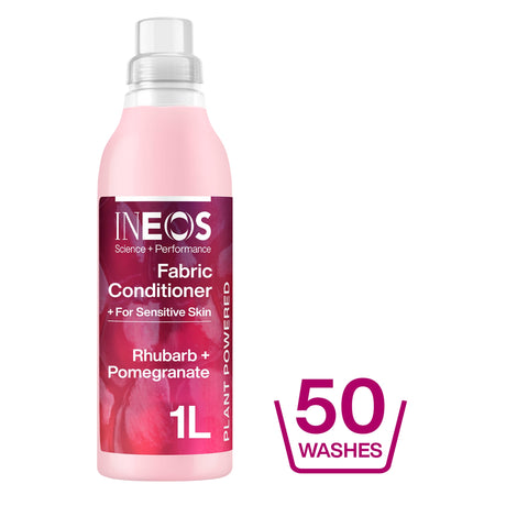 Ineos Ultimate Fragrance Fabric Conditioner Rhubarb & Pomegranate 50 Washes 1000 ml