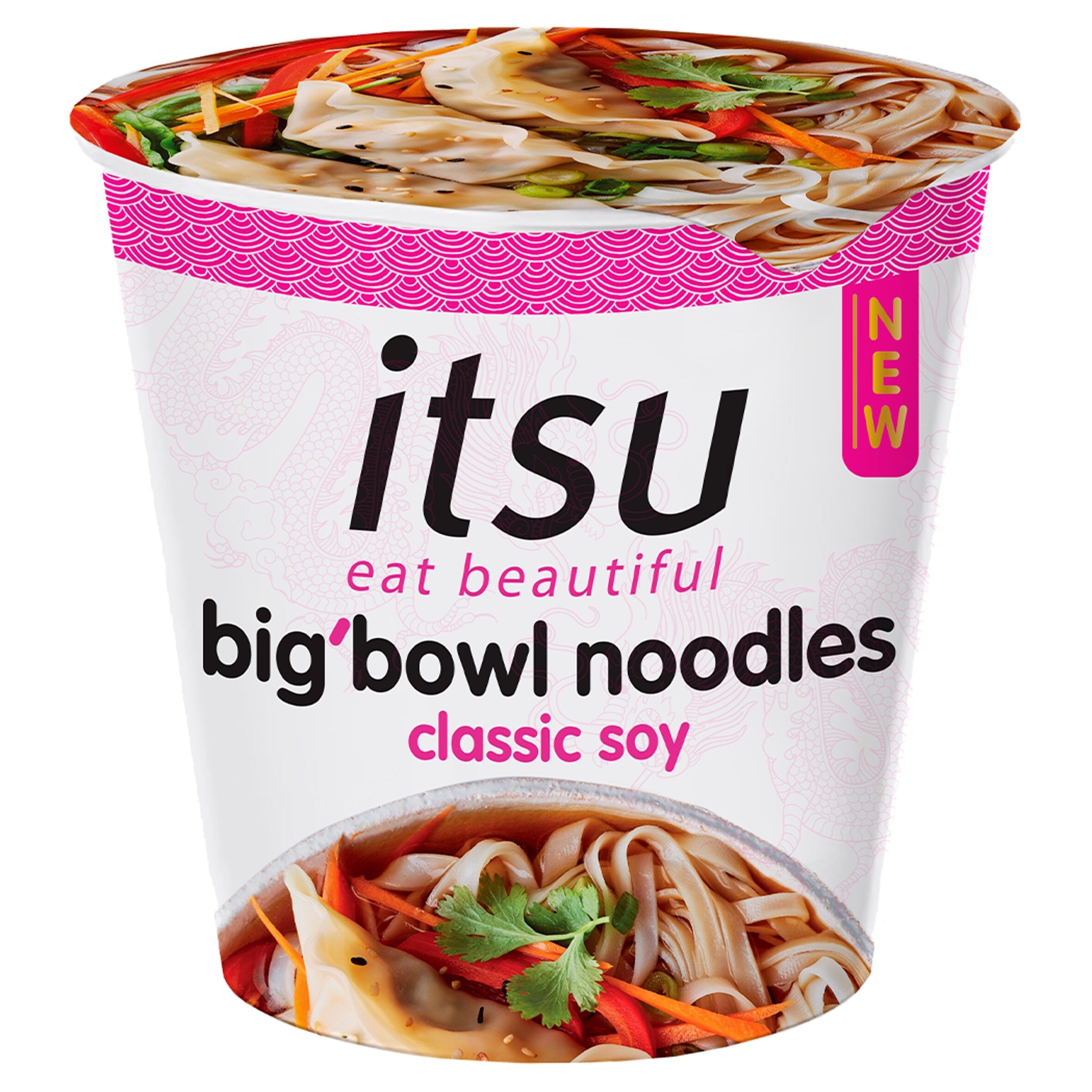 Itsu Big Bowl Noodles Classic Soy 101 g