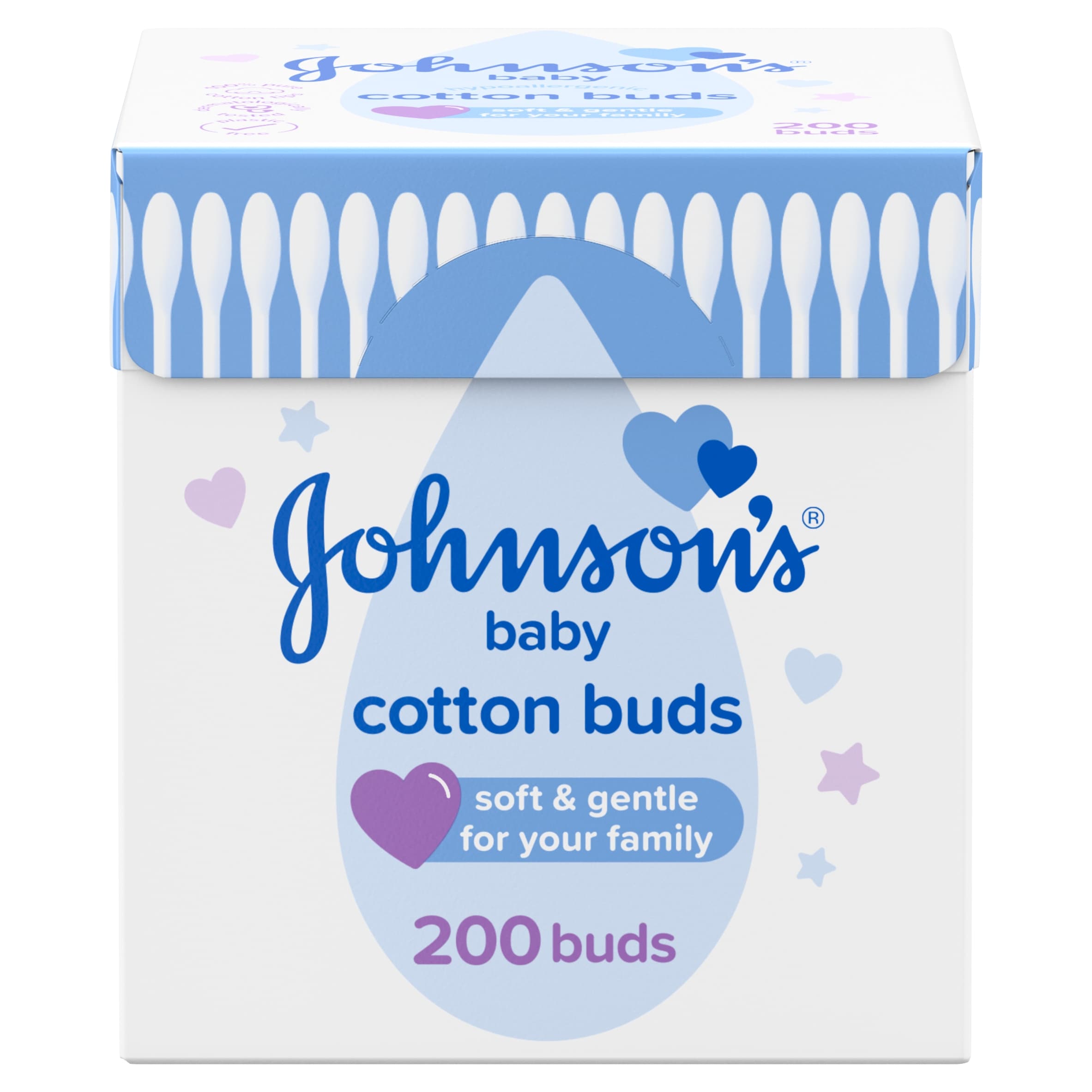 Johnson's Baby Cotton Buds 200 Pack
