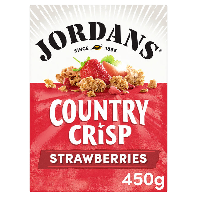 Jordans Country Crisp Strawberries Cereal 450 g