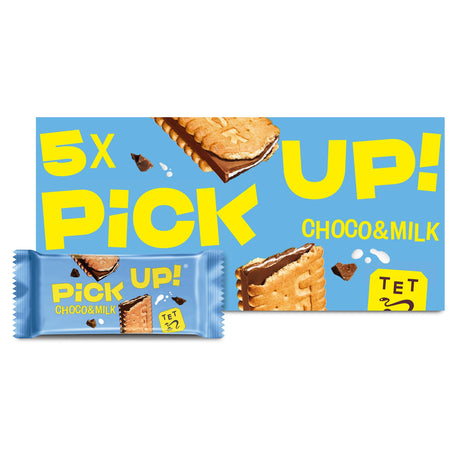 Bahlsen Pick Up! Choco & Milk Chocolate Biscuit Bars Multi-Pack 5 Pack 140 g
