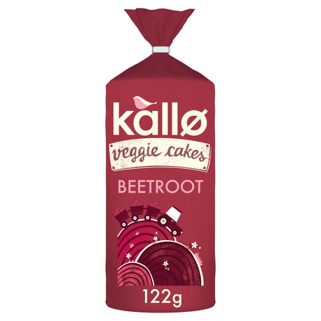 Kallo Beetroot Veggie Cakes 122 g