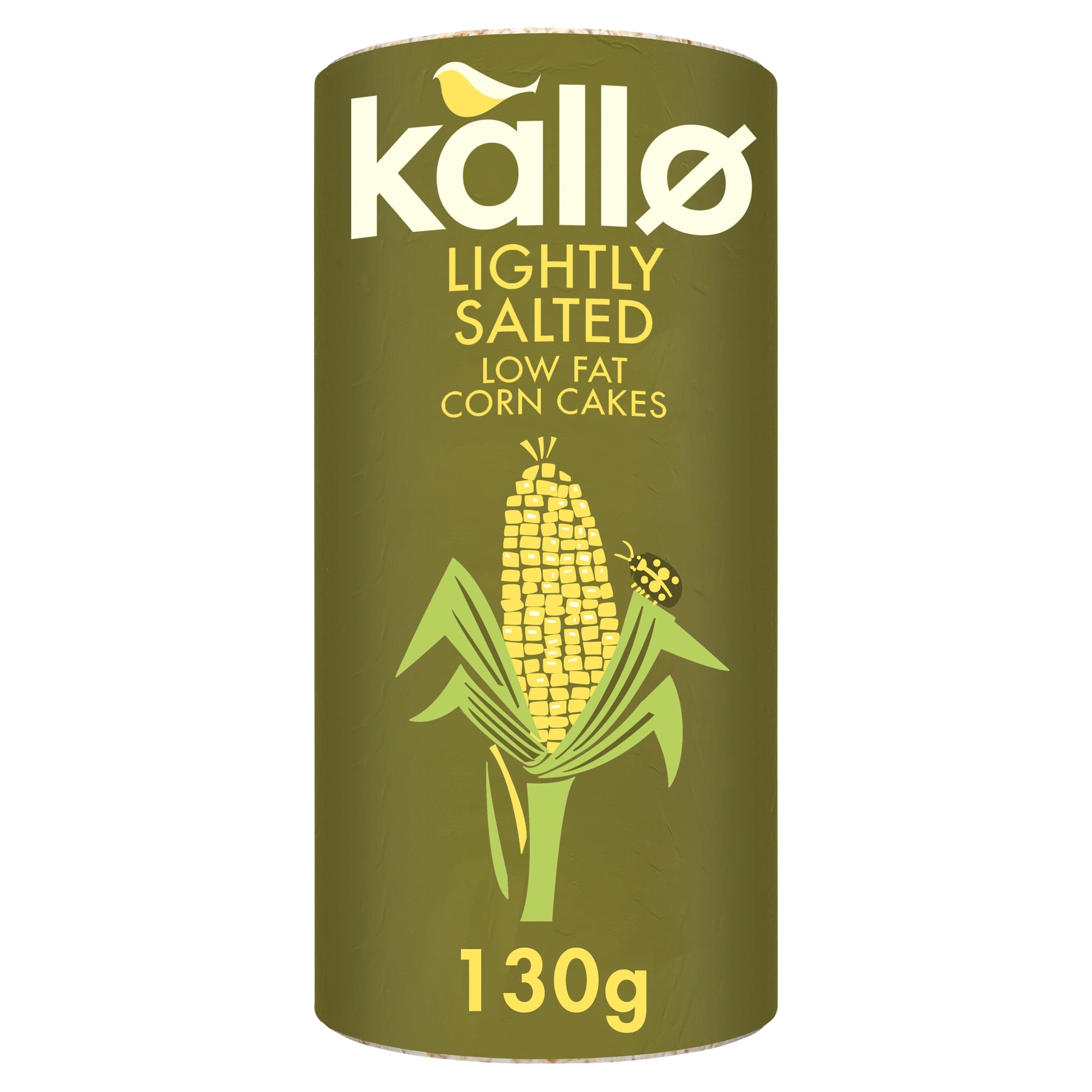 Kallo Lightly Salted Low Fat Corn Cakes 130 g