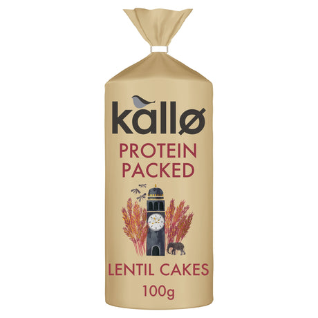 Kallo Protein Lentil Cakes 100 g