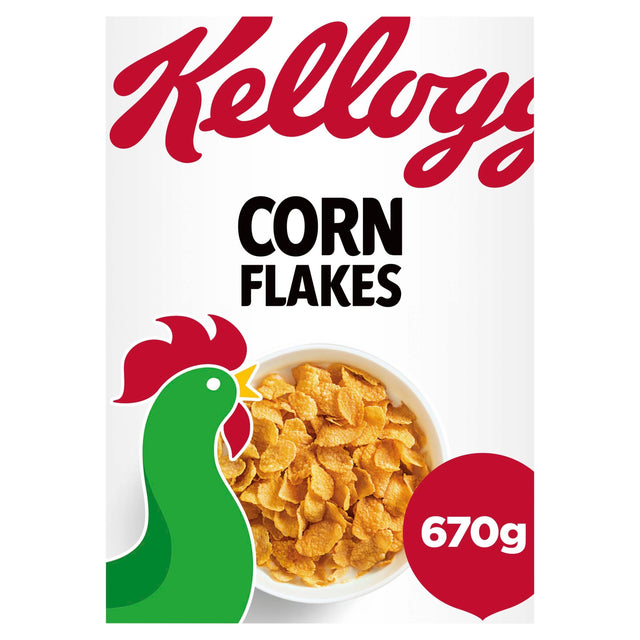 Kellogg's Corn Flakes Breakfast Cereal 670 g