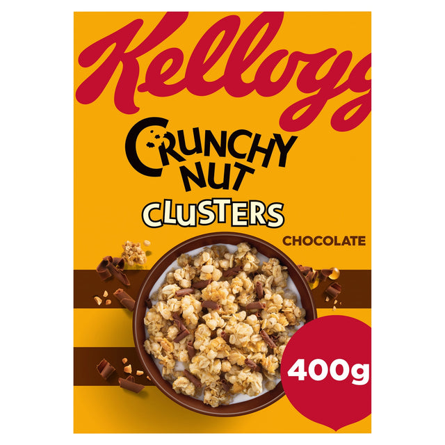 Kellogg's Crunchy Nut Clusters Chocolate 400 g