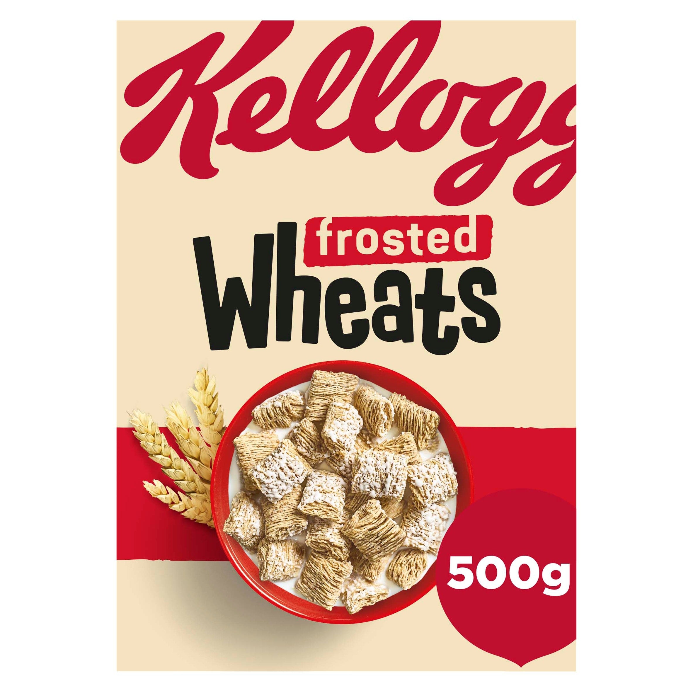 Kellogg's Wheats Frosted Breakfast Cereal 500 g