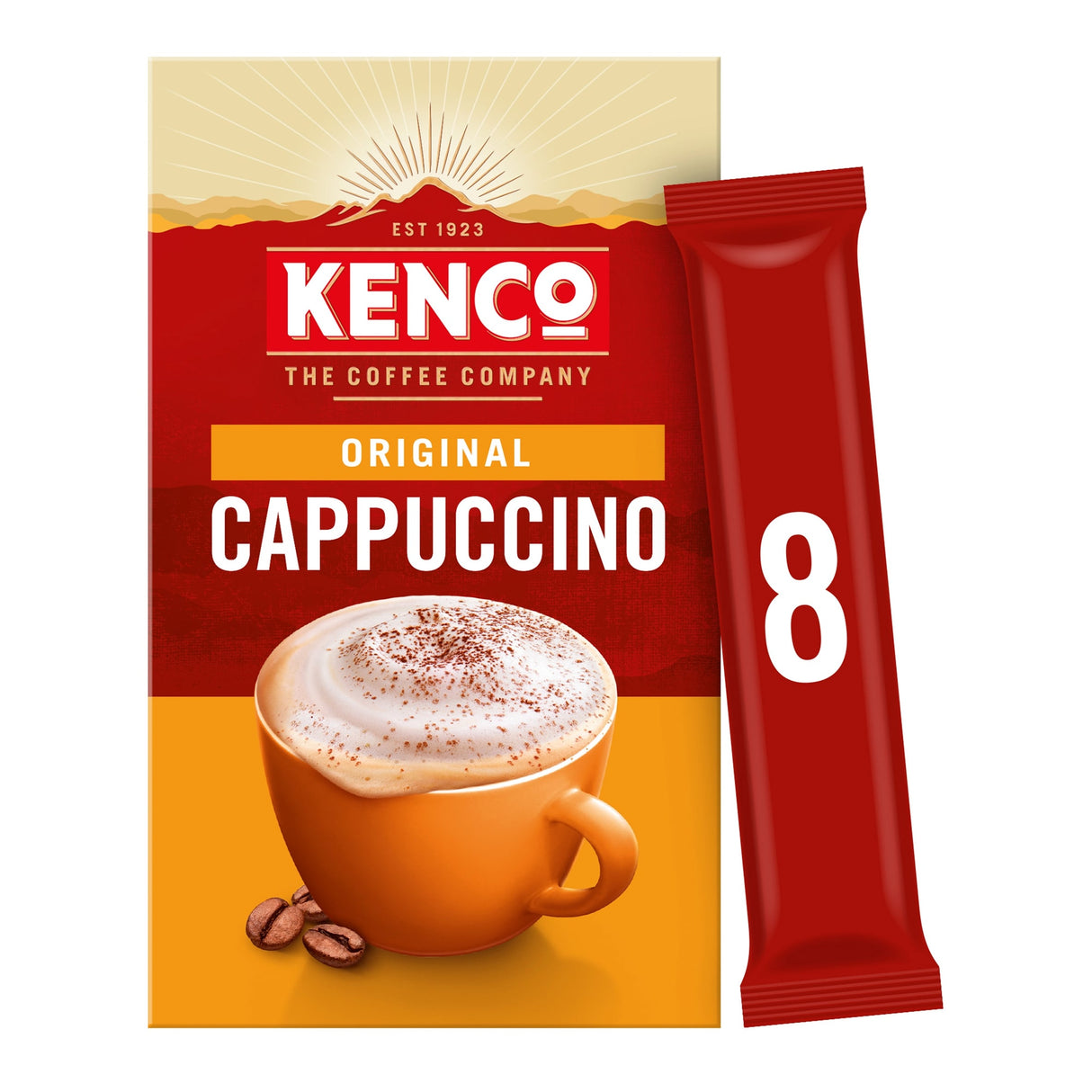 Kenco Original Cappuccino Instant Coffee 8 x 14.8 g