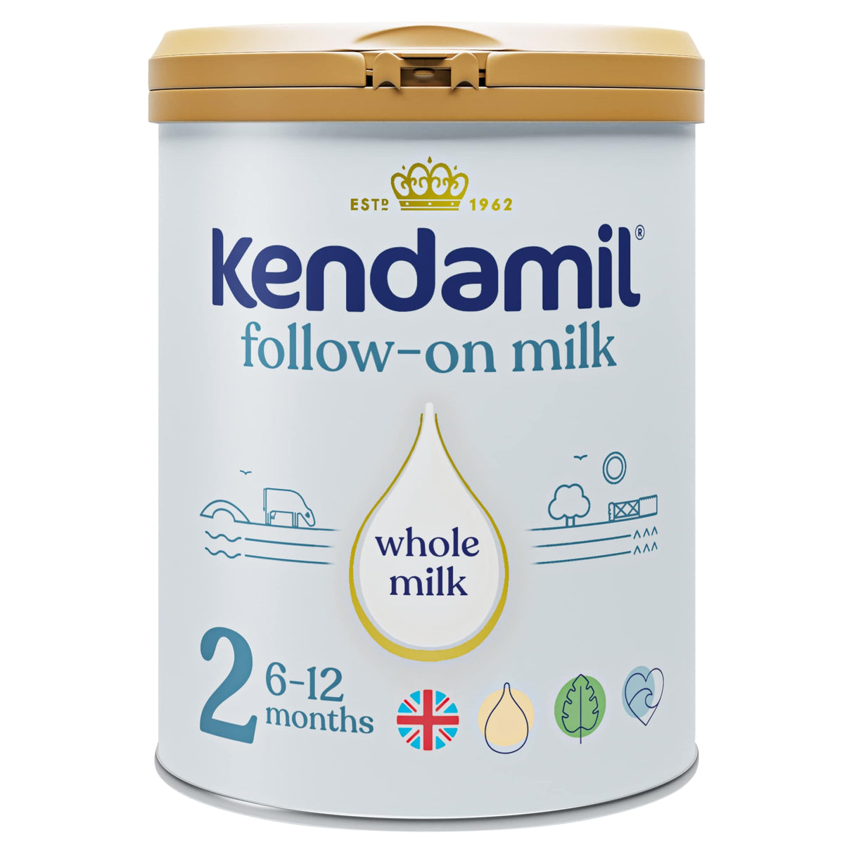 Kendamil Follow On Milk 2 From 6 To 12 Months 800 g