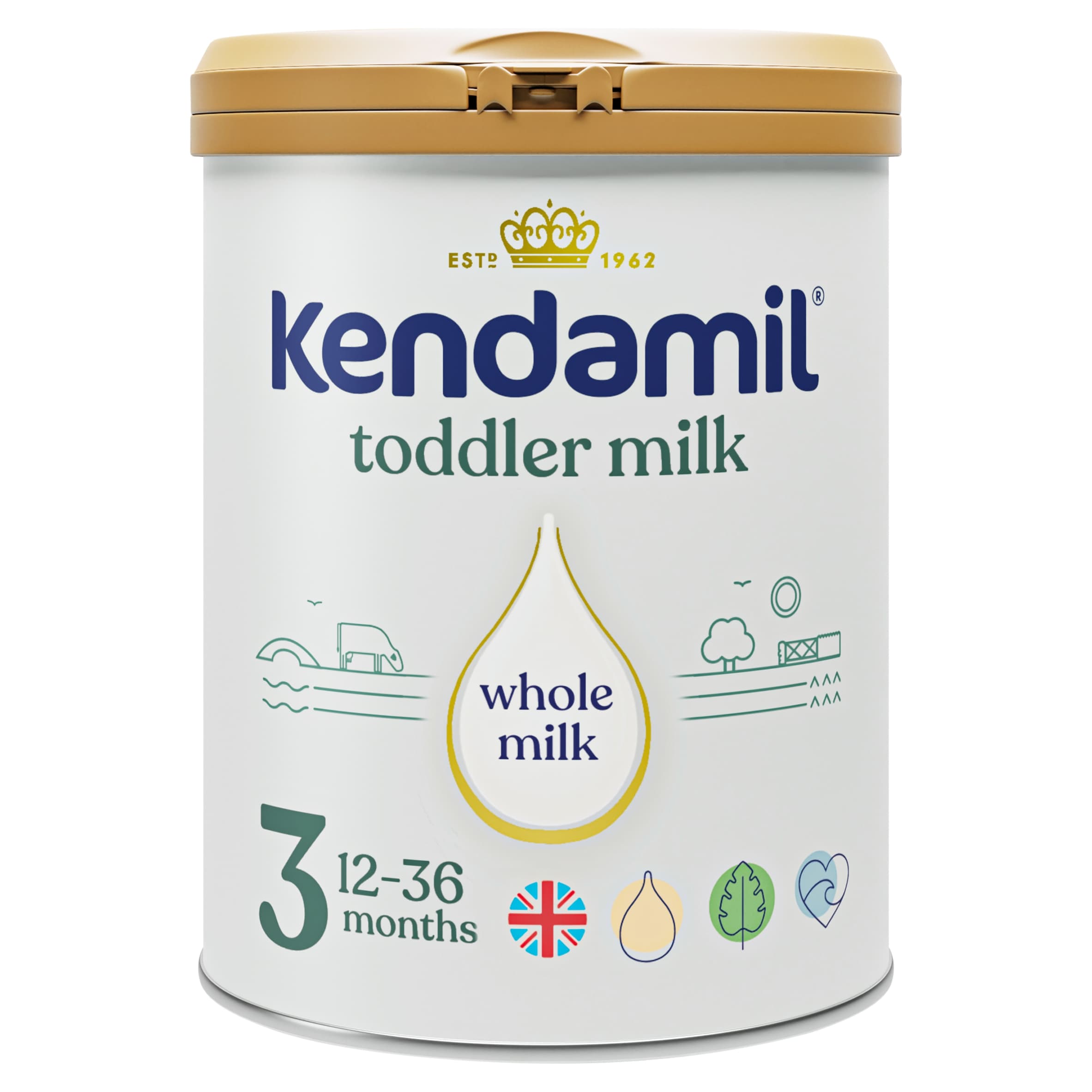 Kendamil Toddler Milk 3 From 12 To 36 Month 800 g