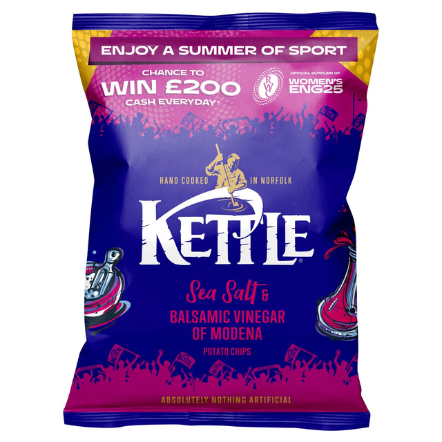 Kettle Chips Sea Salt & Balsamic Vinegar Crisps 40 g