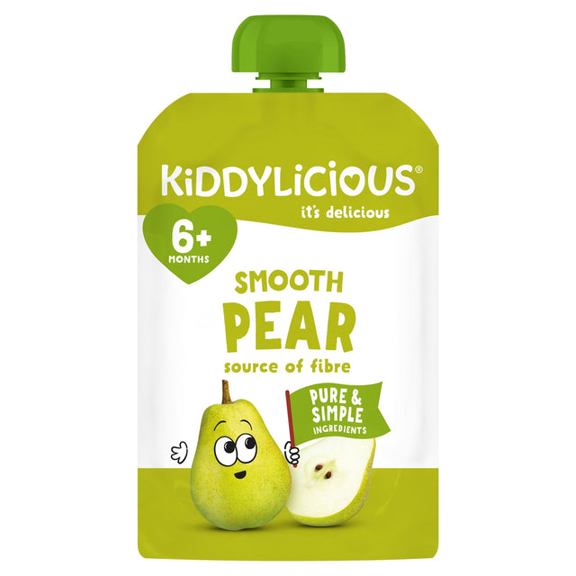 Kiddylicious Smooth Pear 6+ Months 100 g