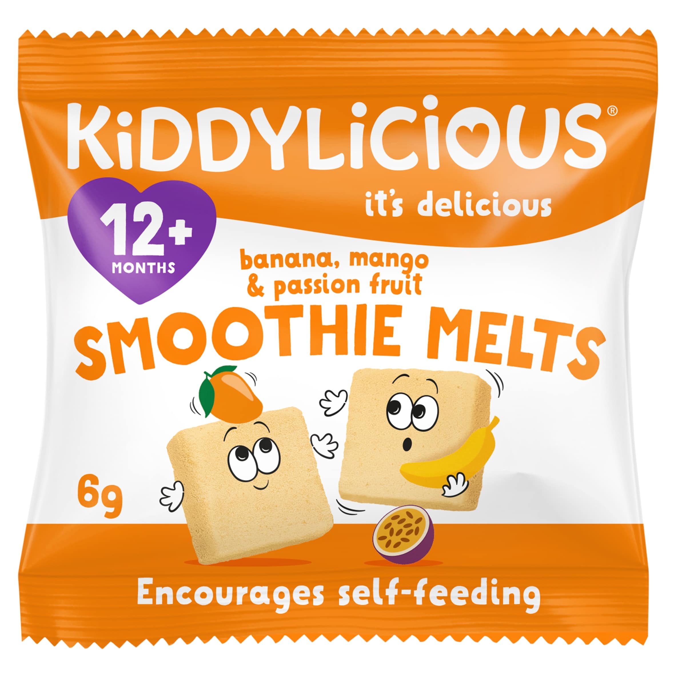 Kiddylicious Smoothie Melts Mango 6 g