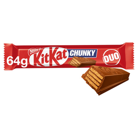Kit Kat Chunky Duo Milk Chocolate Bar 64 g