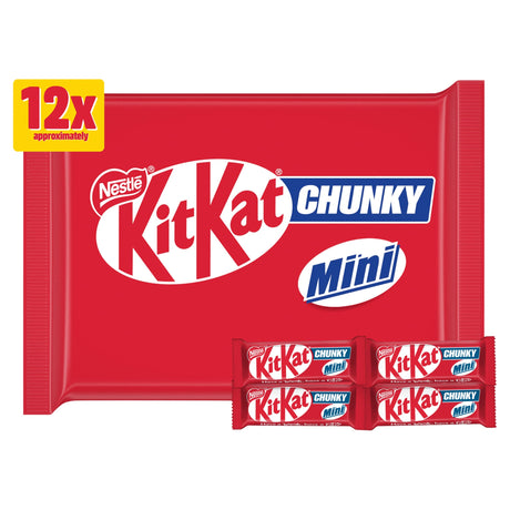 Kit Kat Chunky Mini Milk Chocolate Bars 1 x2 Multi-Pack 194 g