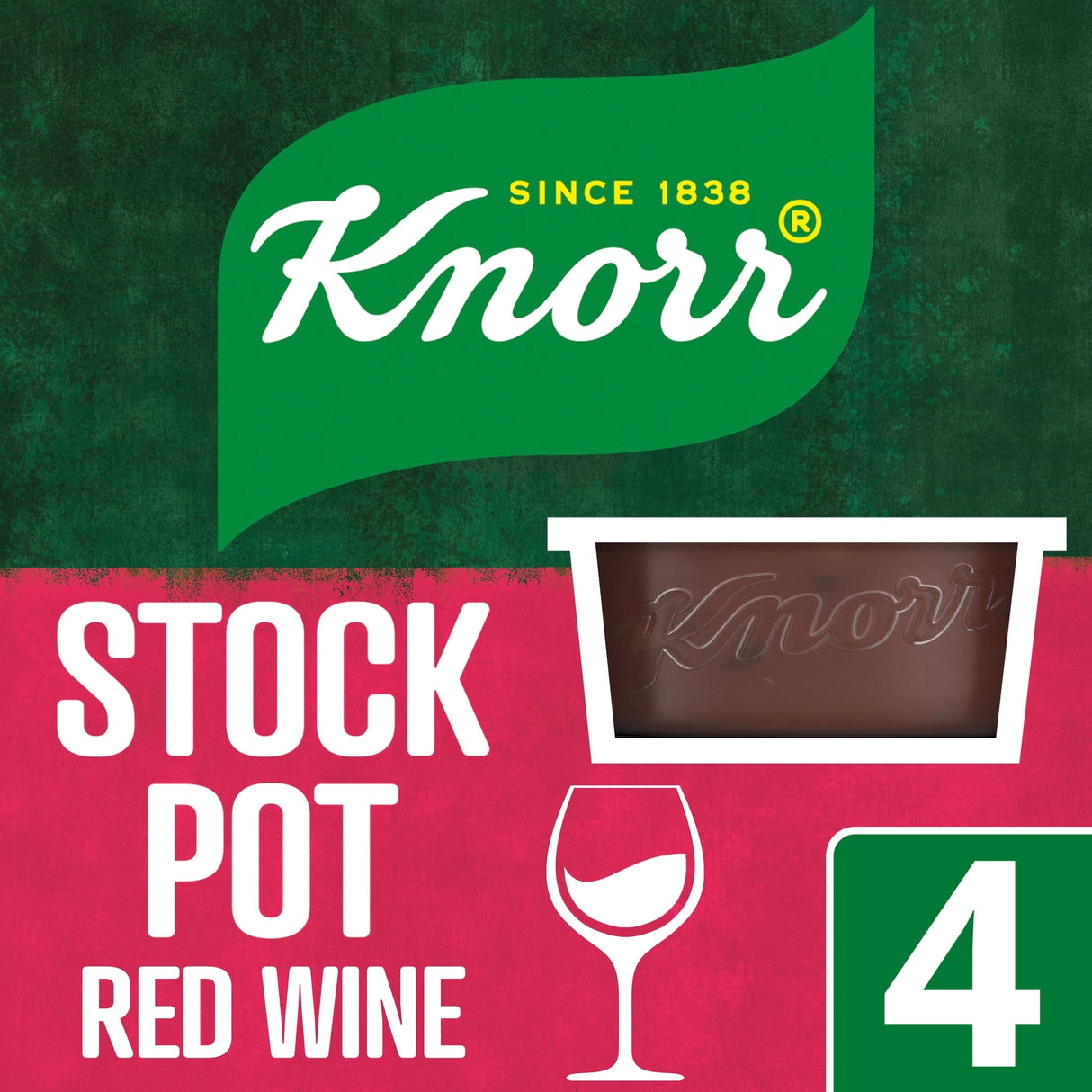 Knorr Stockpot Red Wine x4 104 g