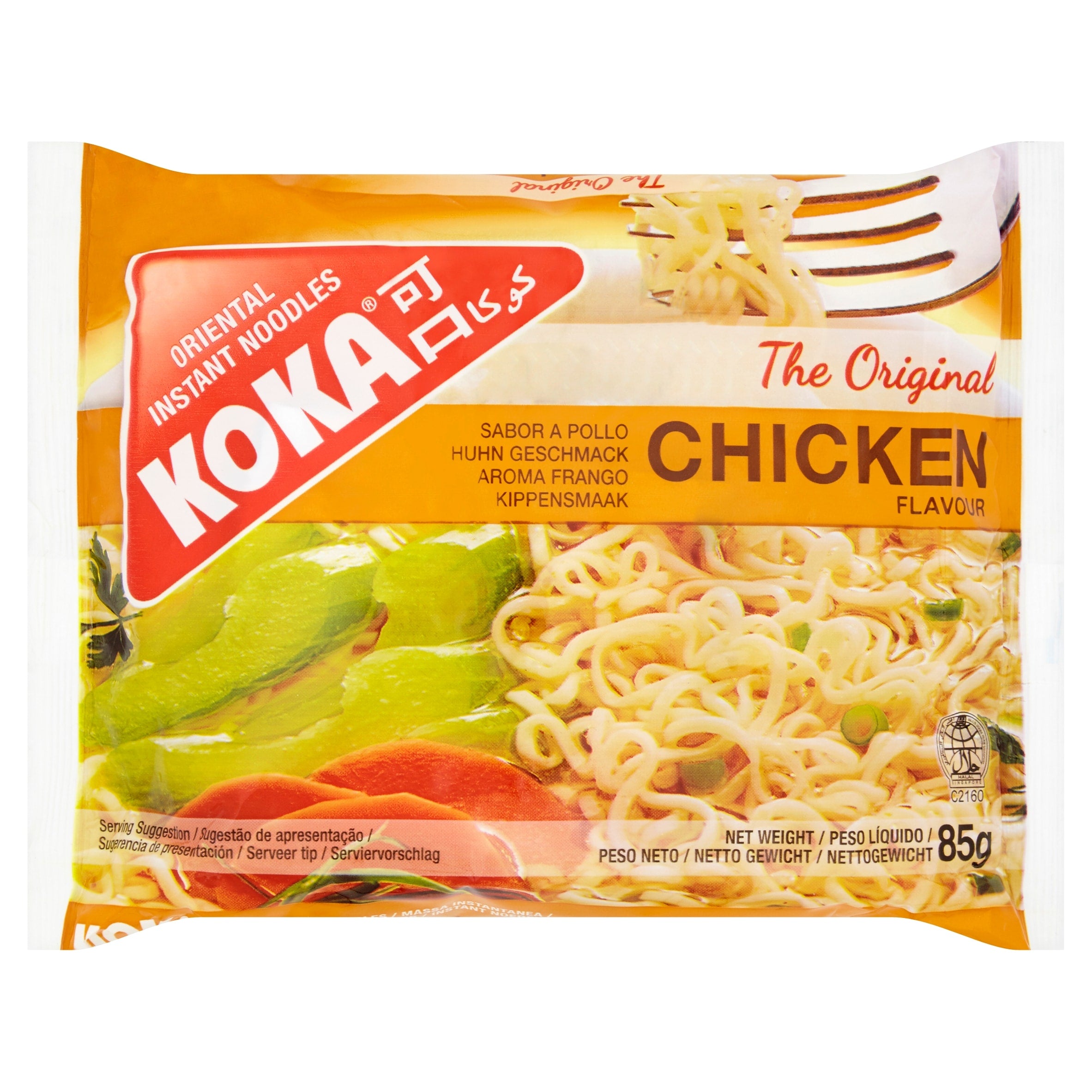 Koka Instant Noodles Chicken Flavour 85 g