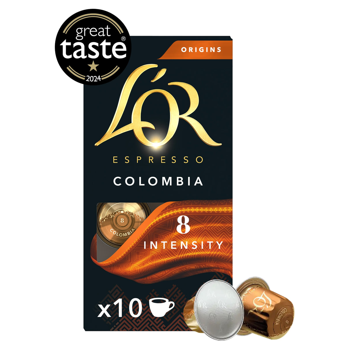 L'Or 10 Colombia Coffee Capsules 52 g