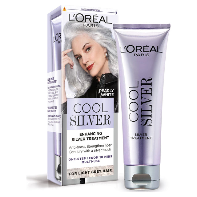 L'Oreal Paris Cool Silver Enhancing Silver Treatment Pearly White 114 ml